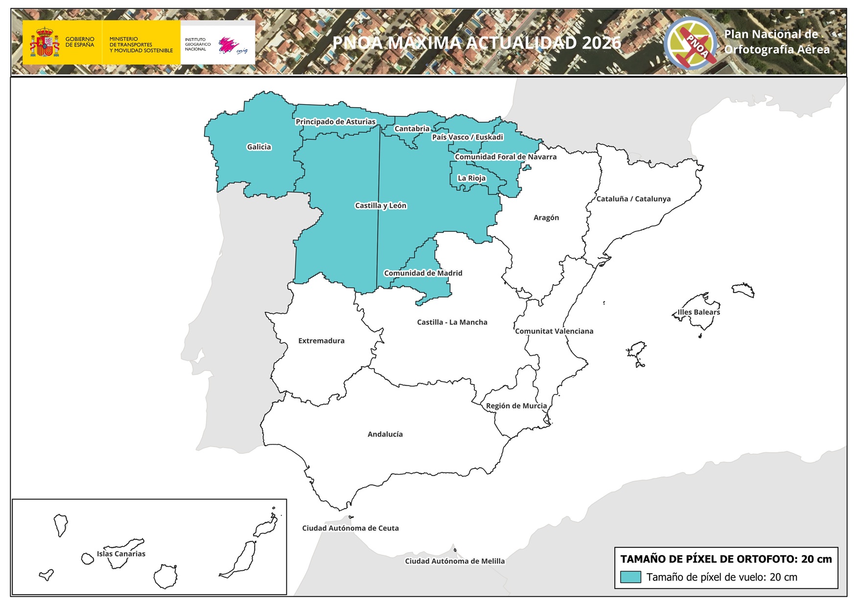 Zonas de vuelo 2026